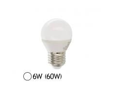 Vision-EL Ampoule Led 6W (60W) E27 Boule Blanc jour