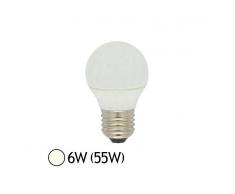 Vision-EL Ampoule Led 6W (55W) COB E27 Boule opaque Blanc jour 4000°K