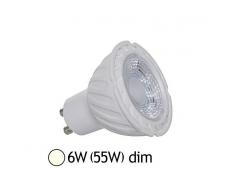 Vision-EL Spot Led 6W (55W) dimmable GU10 Blanc jour 4000°K