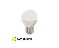 Vision-EL Ampoule Led 6W (60W) E27 Boule Blanc chaud