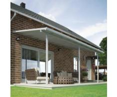 Abri de terrasse 3 x 6 m Blanc CHALET ET JARDIN,