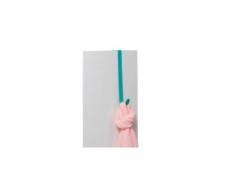 Patère de porte «Solo » turquoise,