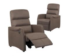 Lot de 2 fauteuils de relaxation électrique, Cinéma,