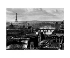 Les ponts de Paris, 1991, Peter TURNLEY, affiche 50x70 cm,