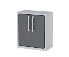 Armoire basse grise CHALET & JARDIN,