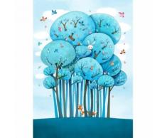 Papier peint enfant - Dans les arbres,