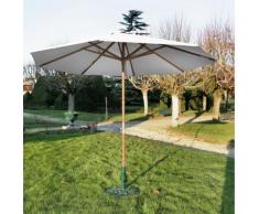Parasol en bois Pro Loisirs diamètre 3 m,