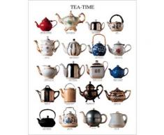 Tea-time , Atelier Nouvelles Images, affiche 40x50 cm,