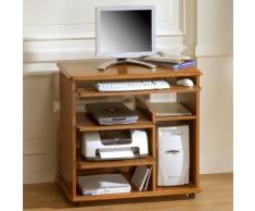 Bureau multimédia Simon finition merisier,