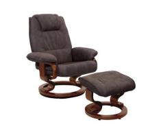 Fauteuil de relaxation microfibre Croisic,