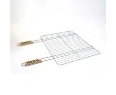 Grille barbecue rectangulaire - 38 x 50 - Métal,