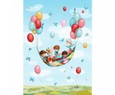 Papier peint enfant - Dans les airs,