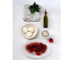 Salade Caprese , Camille SOULAYROL, Edouard CHAUVIN, affiche 24x30 cm,