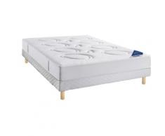 Matelas Hawai 2 DUNLOPILLO et sommier tapissier CLASSIC, 140 x 190 cm