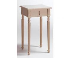 Chevet 1 tiroir Louis XVI mastic,