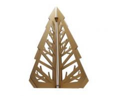 Sapin de noel en carton Rimbaud, 114 cm