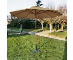 Parasol en bois Pro Loisirs diamètre 3.50 m,