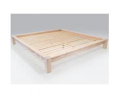 Lit King Size 200 x 200 cm bois,