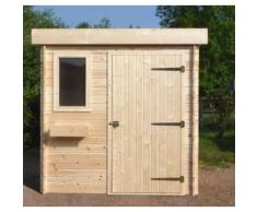 Abri de Jardin C.I.H.B. Moderne, sapin du nord, 3 surfaces au choix, 4 m2