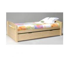 Lit gigogne Wap naturel, 90 x 190 cm