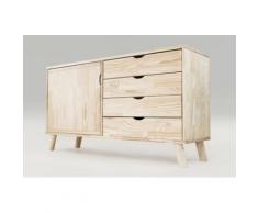 Buffet scandinave viking bois,