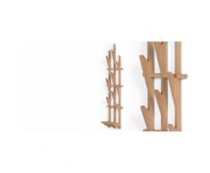 Hawthorn, porte-manteau mural, pin
