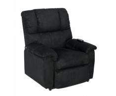 FAUTEUIL RELEVEUR ELECTRIQUE NOIR SHANON