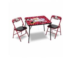 TABLE ET CHAISES MINNIE MOUSE