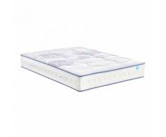 Matelas Merinos CHILLY WAVE 651 Ressorts ensachés + 4 cm viscoélastique 140x190