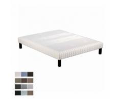 Sommier tapissier Epeda Confort Moelleux 5 Zones 180x200 avec 2 sommiers