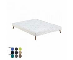 Sommier tapissier Merinos Confort Morphologique 3 Zones 16 cm 130x190