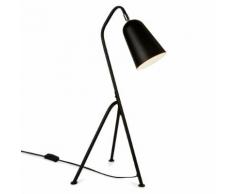 Lampe à poser trépied en métal noir H65cm Noir