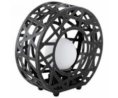 Jabal Lampe d'extérieur en acier noir brossé H33cm Alinea Noir
