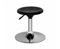Tabouret de bureau junior noir