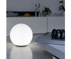 Boule lumineuse blanche intérieur/extérieur D50cm Blanc
