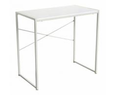 Bureau enfant blanc et gris clair