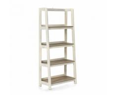 Jules Étagère en acacia H130cm à 4 tablettes pour enfant Alinea Naturel