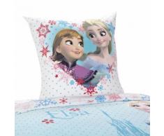 Housse de couette enfant et 1 taie d'oreiller Blanc, Bleu