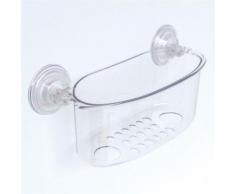 Patère panier à ventouse grand modèle Transparent