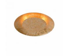 Plafonnier à LED en métal doré D21,5cm Doré