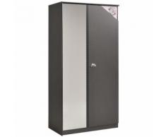 Armoire 2 portes pour chambre d'enfant au style baroque {CouleurRetravaillée}