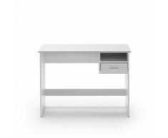 Price Bureau junior blanc avec 1 niche et 1 tiroir Alinea