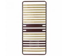Sommier cadre à lattes BULTEX 4cm (90x190cm) Rouge