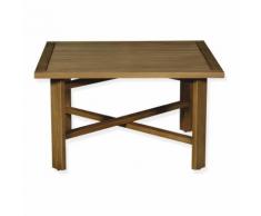 Guérande Table basse de jardin pliante en acacia Alinea