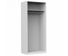 Armoire de rangement en angle Blanc