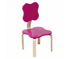 Chaise enfant rose Rose