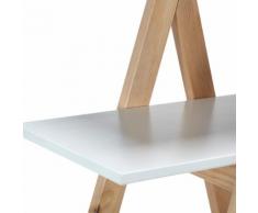 Étagère pour enfant en pin massif H170cm {CouleurRetravaillée}