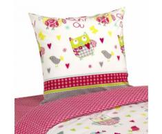 Housse de couette enfant et 1 taie d'oreiller pour lit évolutif Multicolore