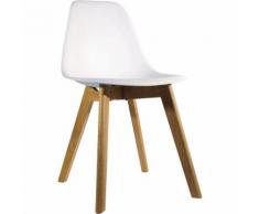 Chaise enfant esprit scandinave blanc Blanc