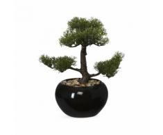 Bonsaï artificiel en pot H36cm {CouleurRetravaillée}
